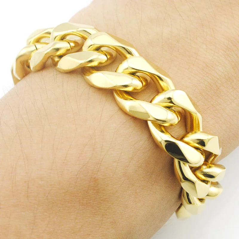 Buy ATGO 14mm Width Fashion 316L Stainless Steel Hand