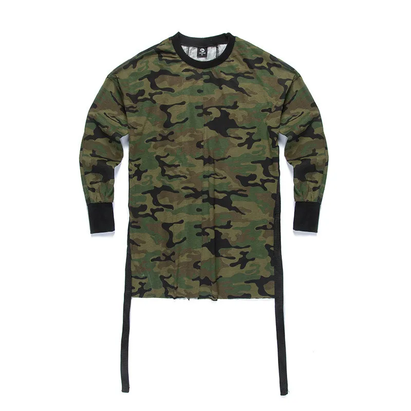 HZIJUE хип хоп Джастин Бибер одежда уличная одежда Kpop городская одежда мужская длинная футболка с длинными рукавами Swag одежда