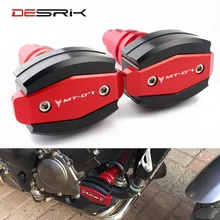 For YAMAHA MT-07 MT07 MT 07 2015-2016 2017 2018 Motorcycle CNC Aluminum Frame Crash Pad Slider Falling Protector Guard For YAMAHA MT-07 MT07 MT 07 2015-2016 2017 2018 Motorcycle CNC Aluminum Frame Crash Pad Slider Falling Protector Guard