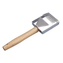 10 шт. выгодная пчела разворачивающая вилка Железный медовый гребень нож-скребок для пчеловодов деревянная ручка инструмент пчеловода оборудование Apicultura разворачивающая вилка