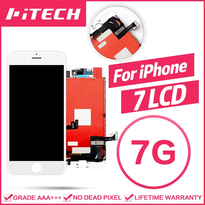 

5PCS/Lot for iPhone 7 LCD 3D Touch Assembly Replacement AAA+++ Quality No Dead Pixel Screen Display Free Shipping