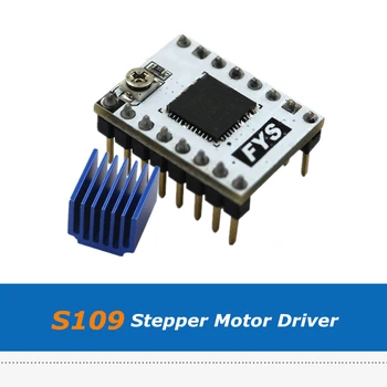 

4pcs/lot 3D Printer Part Stepstick S109 Stepper Motor Driver Module With Heatsink Compatible with 57 Stepper Motor