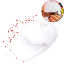 Портативная мини-лампа для ногтей УФ светодиодная лампа для маникюра для отверждения лака для ногтей сушилка ветры форма быстро сохнет влажные ногти с батареей