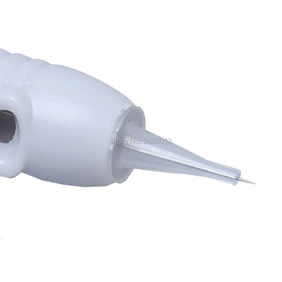 Agulhas de Tatuagem 1rl para Premium Lote Descartáveis Esterilizado Cartucho 8mm Parafuso Cinza 1 p Charmant Liberdade Permanente Caneta 100 Pçs - 14 Tatuagem Cartucho 8mm Parafuso Cinza 1 p