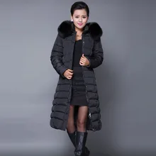 Brieuces зимняя женская куртка, зимнее пальто для женщин, плюс размер, 5XL, длинная парка, роскошный мех, хлопок, стеганые пальто, женские ватные куртки