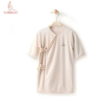 

COBROO Baby Solid Color Sleepwear with Belt Closure Baby Girl/Boy Pajamas Robes for Newborn 0-3-6 Months