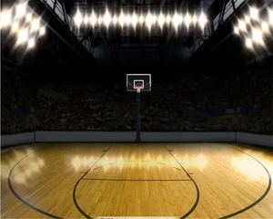 Beibehang Customized Large Wallpaper Beautiful Cool Basketball Court 3D Design Background Wall Painting