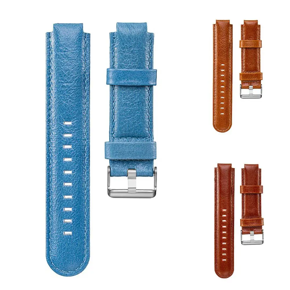 

Sports Replacement Unisex Genuine Leather Wrist Watch Band Strap For Garmin Forerunner 220 230 Genuine Leather Watch Strap
