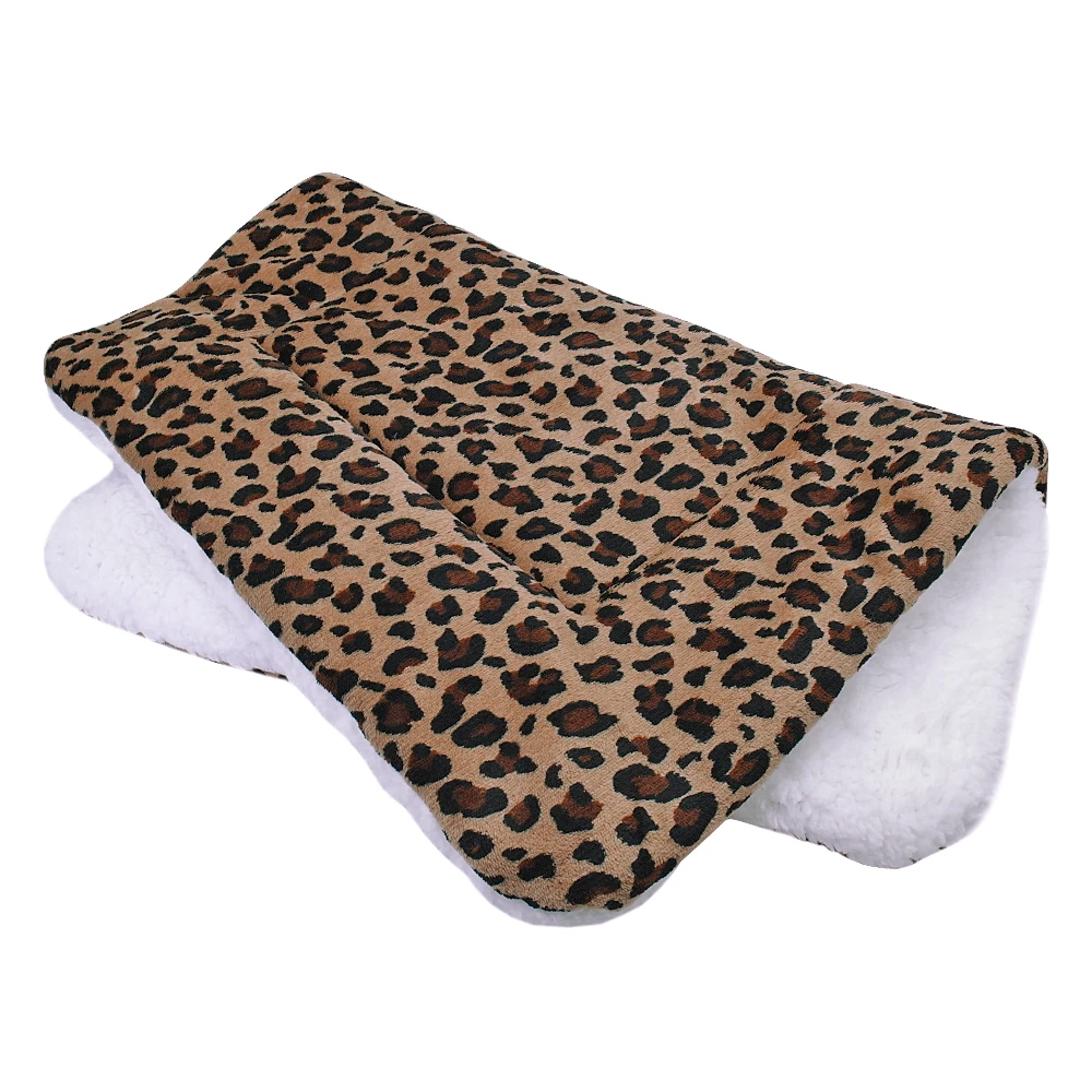 Warm Pet Dog Cat Bed Soft Winter Pets Bed Mat Puppy Cat House Dog Beds Blanket For Small Medium Large Dogs Cats Cama Perro S-XL