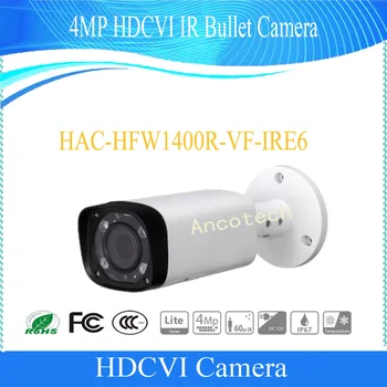 

Free Shipping Security Camera CCTV 4MP HDCVI IR Bullet Digital Video Camera IP67 without Logo HAC-HFW1400R-VF-IRE6