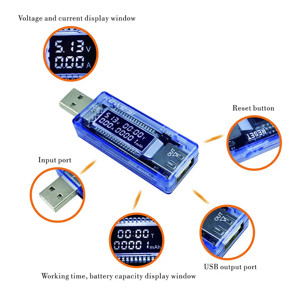 Тестер емкости и напряжения USB измеритель мощности вольтметр 24|usb current and voltage|voltage