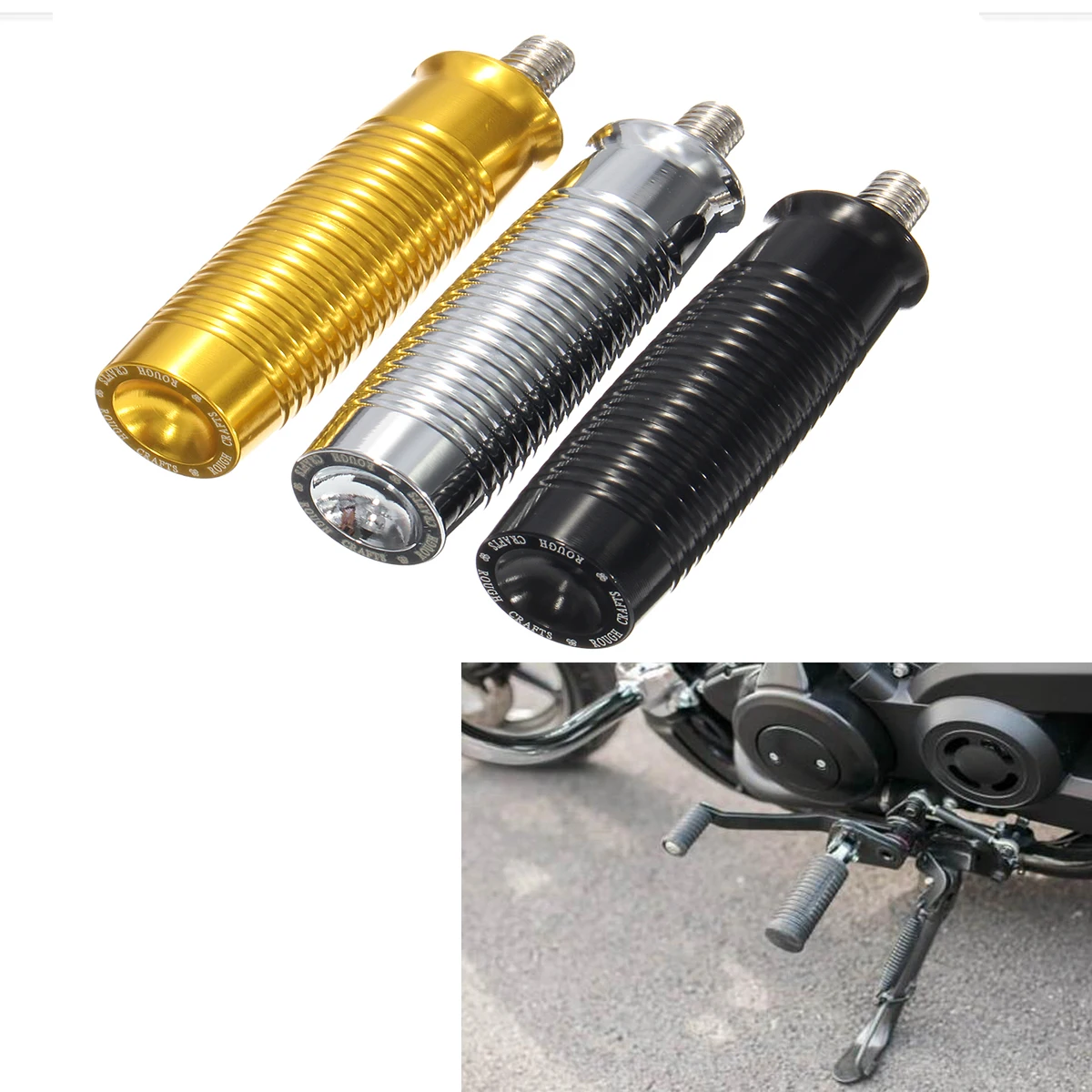 Universal Motorcycle CNC RC Shifter Peg Aluminum Fits for Harley All