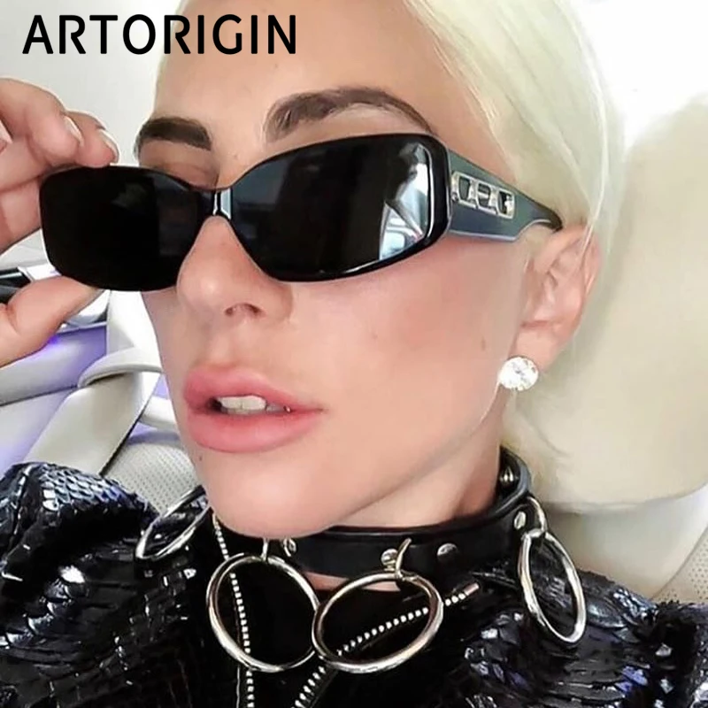 

Popular Ins Sunglasses Women Brand Designer Gaga CEO Sunglasses Unisex Sun Glasses Men Tint Candy Color UV400 Shades