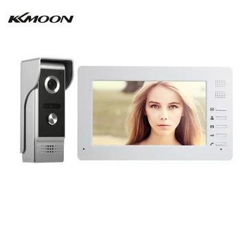 

7inch TFT-LCD Color Screen Wird Video Door Phone with 1*Indoor Monitor 1*Outdoor Camera Night Vision Waterproof Unlock Monitor