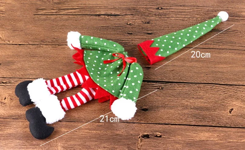 7 Pièce Bonhomme de neige Arbre De Noël Babiole Boîte Cadeau Rouge Blanc Décoration Ornement