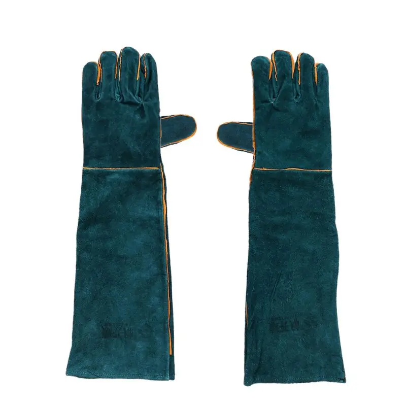 1 pair Reptile Anti bite/scratch Gloves Safe Breathable Grooming gloves