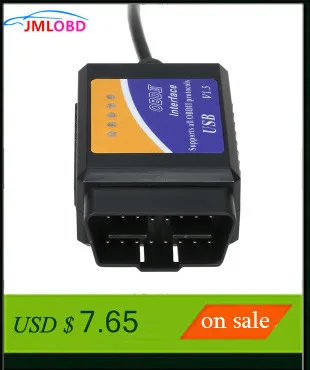 Мини OBD2 ELM327 Переключатель ВКЛ/ВЫКЛ с PIC18F25K80 комплектующие микросхемы V1.5 ELM 327 Bluetooth Android Windows диагностический инструмент