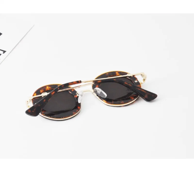 Высокое качество, мода, металлические детские солнцезащитные очки с Пчелой, для мальчиков и девочек, винтажные детские солнцезащитные очки, круглые солнцезащитные очки, Gafas De Sol Mujer