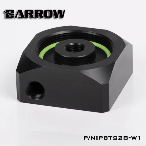 Барроу PBTS28 W1 ПММА/акрил/помпон крышка водяного насоса для DDC serise компьютера