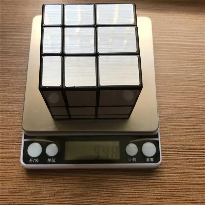 QiYi официальное разрешение 3x3x3 зеркальный Кубик Рубика для профессионалов Cubo Magico с глянцевым покрытием головоломка волшебный куб детские игрушки MF305