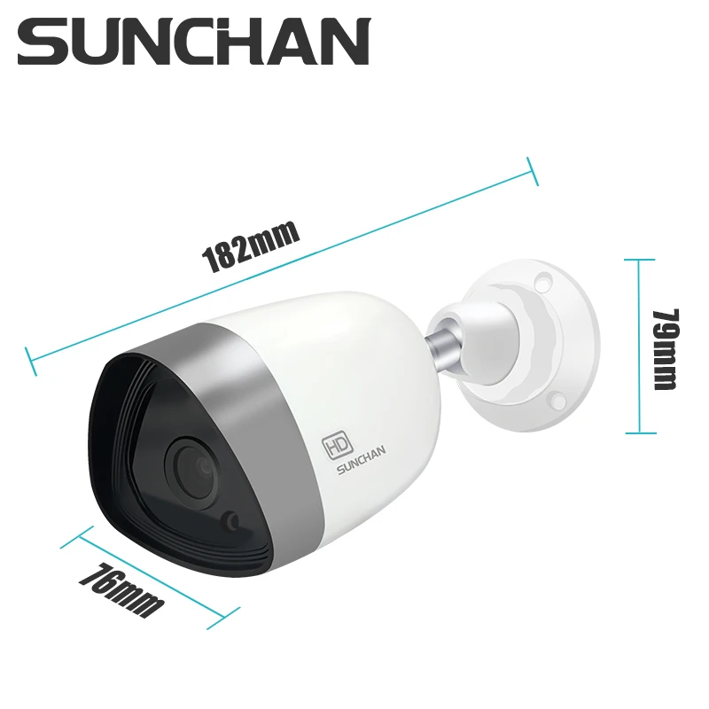 SunChan AHD камера 960P 1.3MP Высокое Разрешение Массив светодиодов Открытый