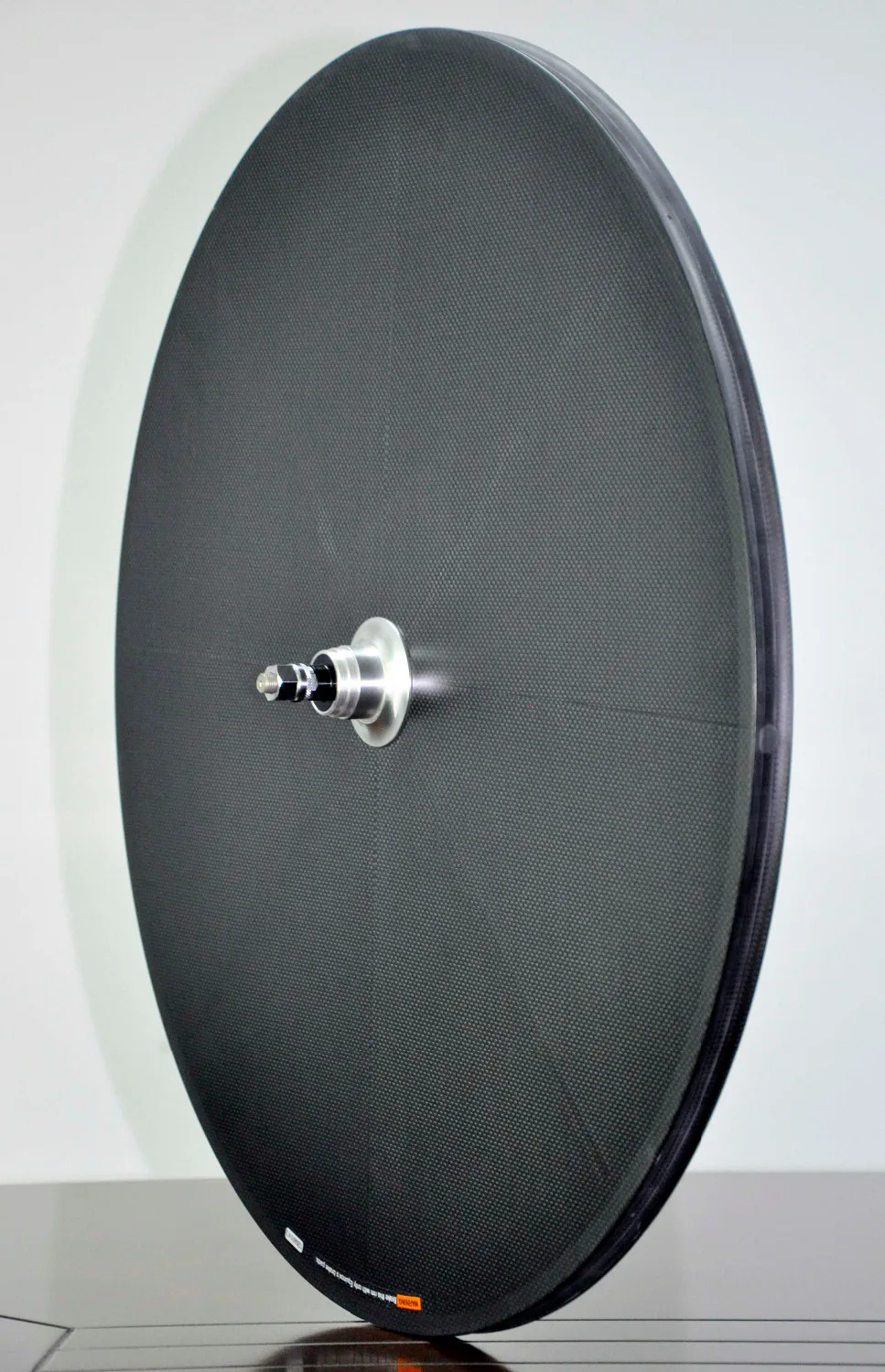 Perfect 700C full carbon rear disc tubular wheel road bike TT bicycle rear disc wheel for track bike fixed gear 5