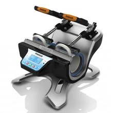 free shipping ST 210 Automatic Mug Press Machine For doing mugs sublimacion phone case heat press