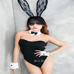 Три кролика сексуальное женское белье костюм униформы ПР ролевая Extreme