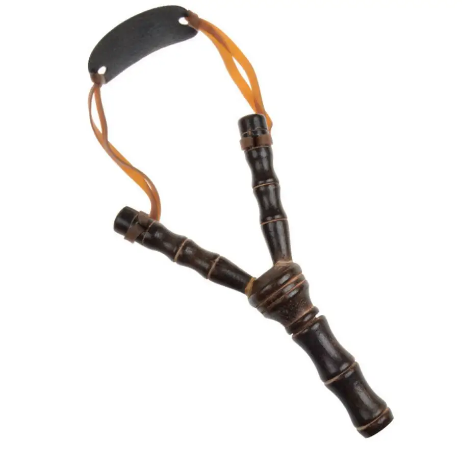 Powerful Sling Shot Bamboo Slingshot Camouflage Bow Catapult Popular