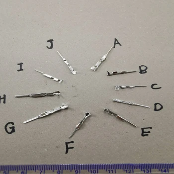 

10pcs Automotive connector sheath pin terminal wiring copper terminal Japanese white connector male terminal