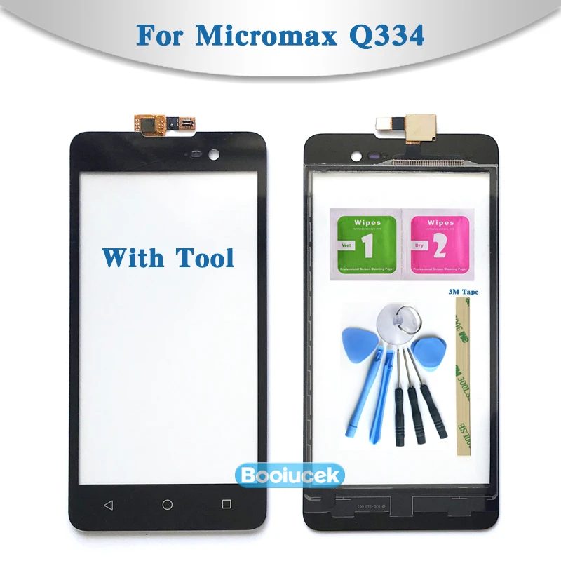 Высокое качество 5 0 &quotдля Micromax Spark 2 Q334 сенсорный экран дигитайзер Датчик внешняя