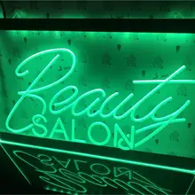 I308-салон красоты ногти для волос открытый NR светодиодный неоновый светильник знак