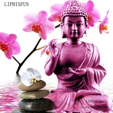 Полный квадратный алмаз 5D DIY Алмазная картина фото на заказ "Религия Будда" 5D Вышивка крестиком Декор