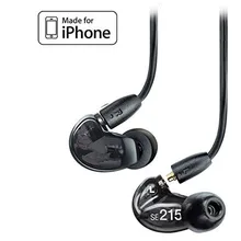The new SE215 DIY headset ear HIFI coil headset ear hanging vibration noise reduction headset phone, tablet generic