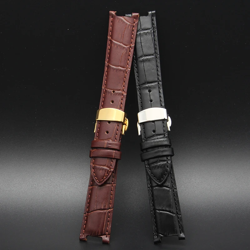 Высокое качество для Догадки Часы Ремешок Нотч 20 22 мм gc бабочка кожаный браслет с пряжкой для мужчин и женщин часы ремень