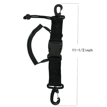

Tactical Elastic Lanyard Retainer Security Leash Diving Camera Torch Holder Anti Losing Rope &T8