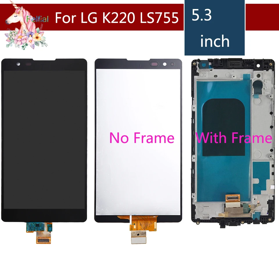 Для LG X Power X3 k210 k450 K220 US610 LS755 K220DSF K220DSZ K220F F750K сенсорный экран ЖК-дисплей дигитайзер