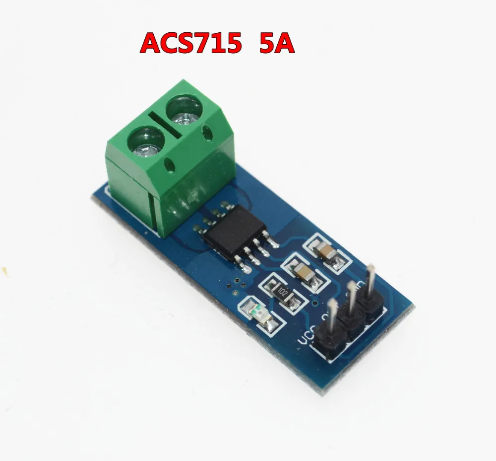 

Free Shipping Hot Sale ACS712 5A Range Hall Current Sensor Module ACS712 Module