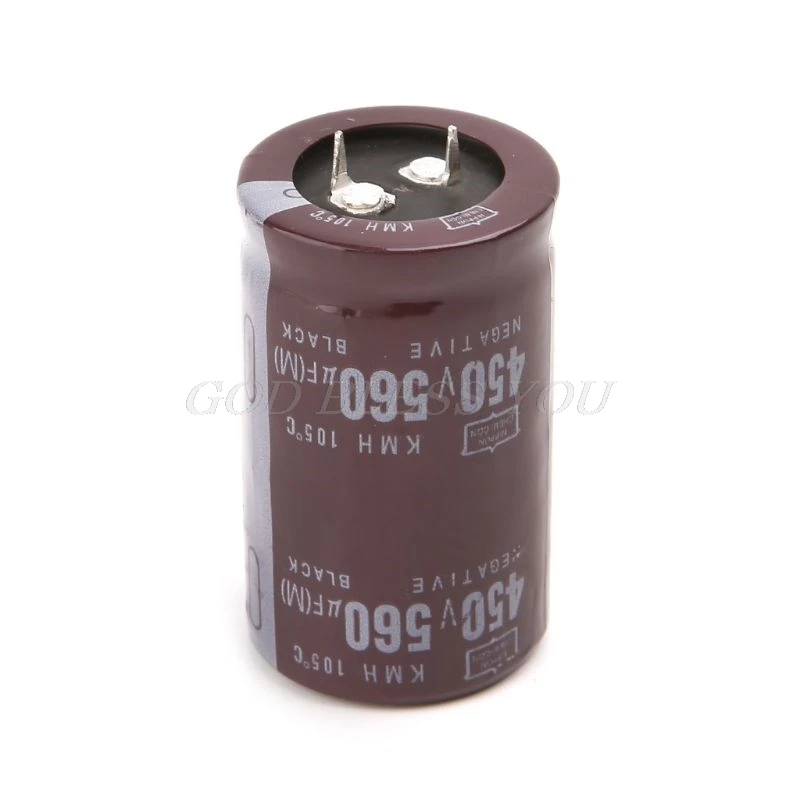 

Electric Welder 450V 560uF Aluminum Electrolytic Capacitor Volume 35x50 Hard Foot