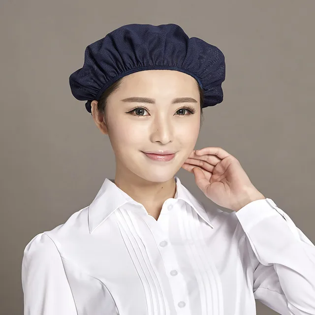 Unisex Catering Meal Cap Dust Cap Protective Breathable