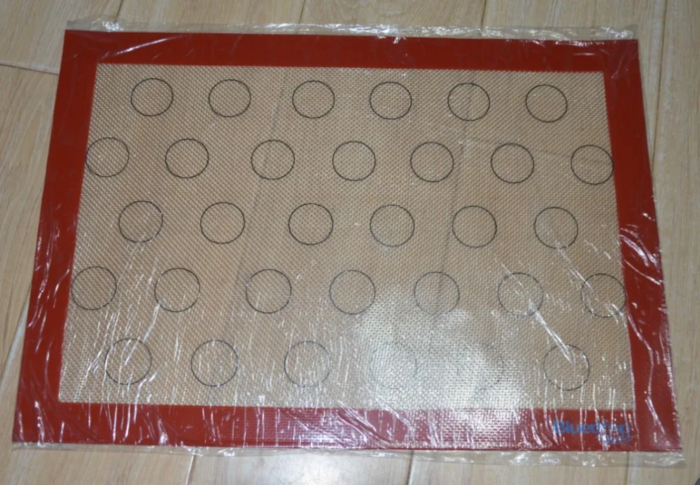 2 Pieces One Pack of 16.53 * 11.61 Inches 33 Circles Professional Half Sheet Non-stick Cooking Silicone Lining Macaron | Дом и сад