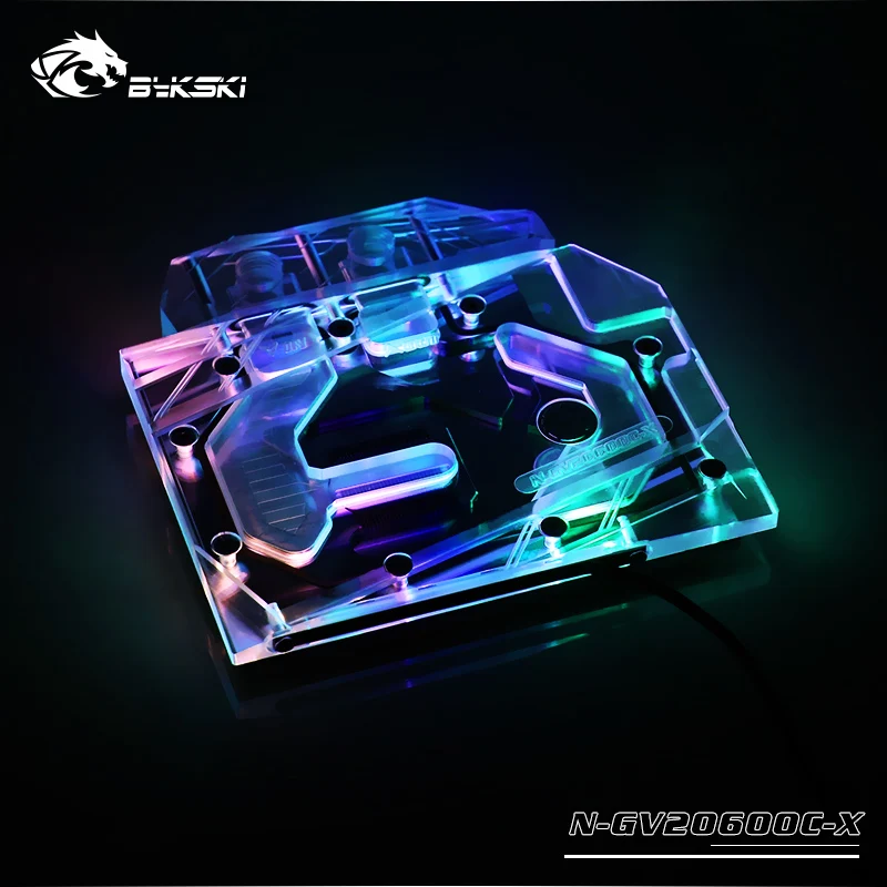 Bykski N GV2060OC X GPU водоблок плюс GIGABYTE Geforce RTX™2060 MINI ITX OC 6G. P/N: GV N2060IXOC