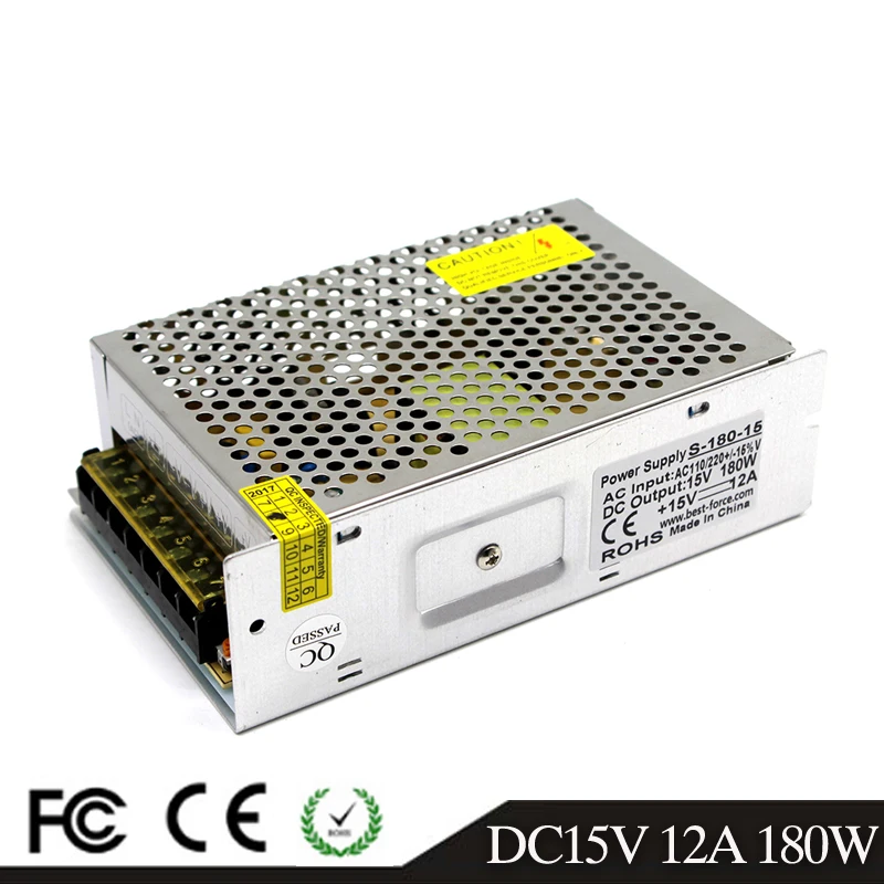 15V180W