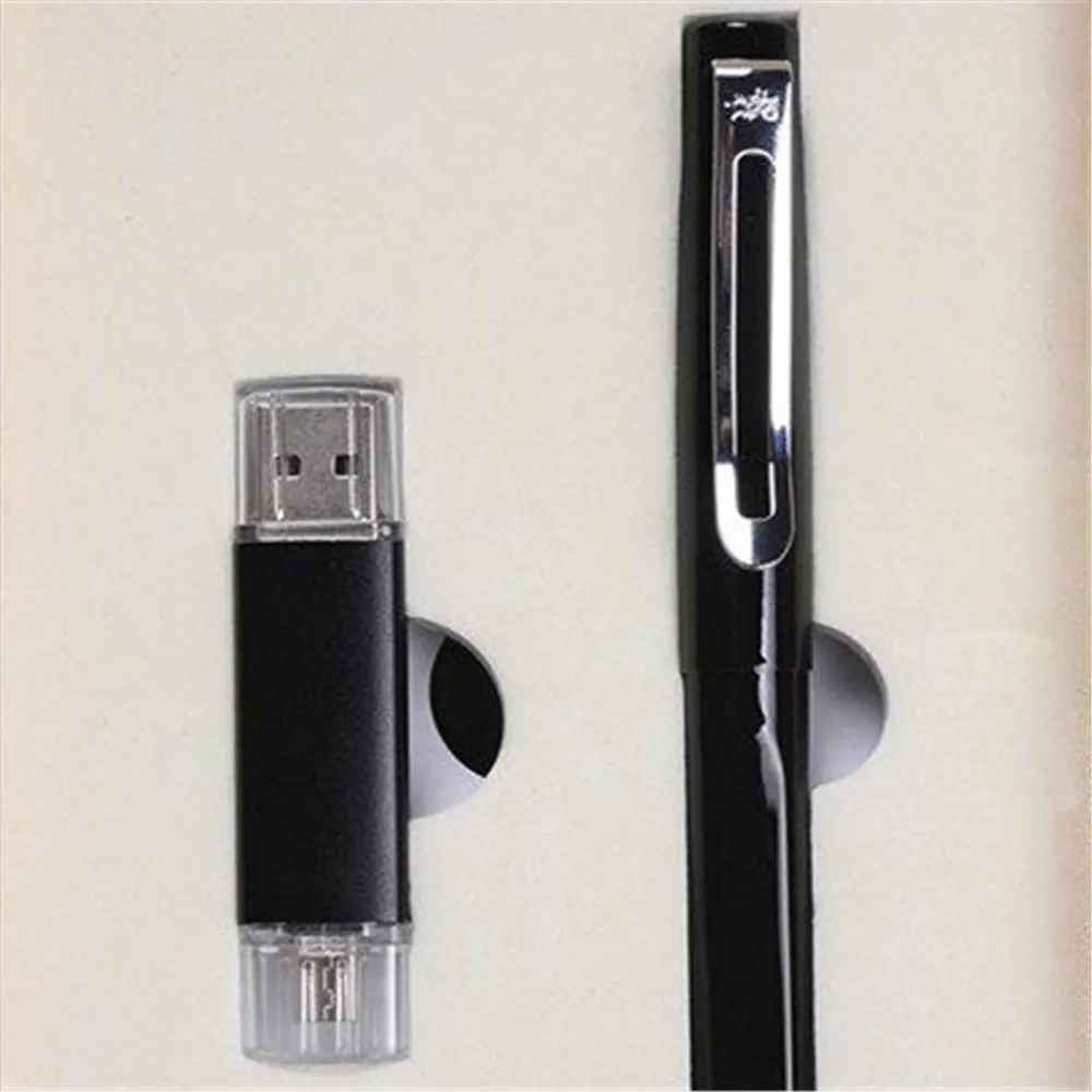 

Signing Pen with 8g U Disk Student graduation prize Company business gift souvenirs
