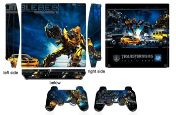 

Q003 Vinyl Skin Sticker Protector for Sony PS3 Slim PlayStation 3 Slim and 2 controller skins Stickers