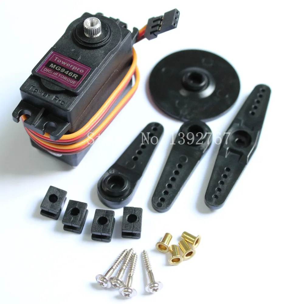10 шт./лот оригинальная башня pro MG946R Servo DIGI Hi Torque 13 кг металлическая Шестерня