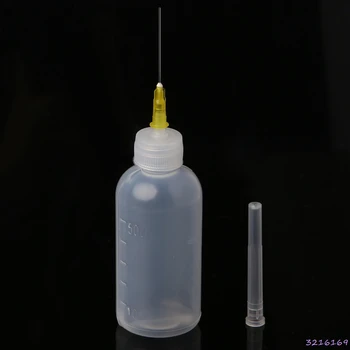

50ml Dispenser Bottle for Rosin Solder Soldering Liquid Flux with 1 Needle
