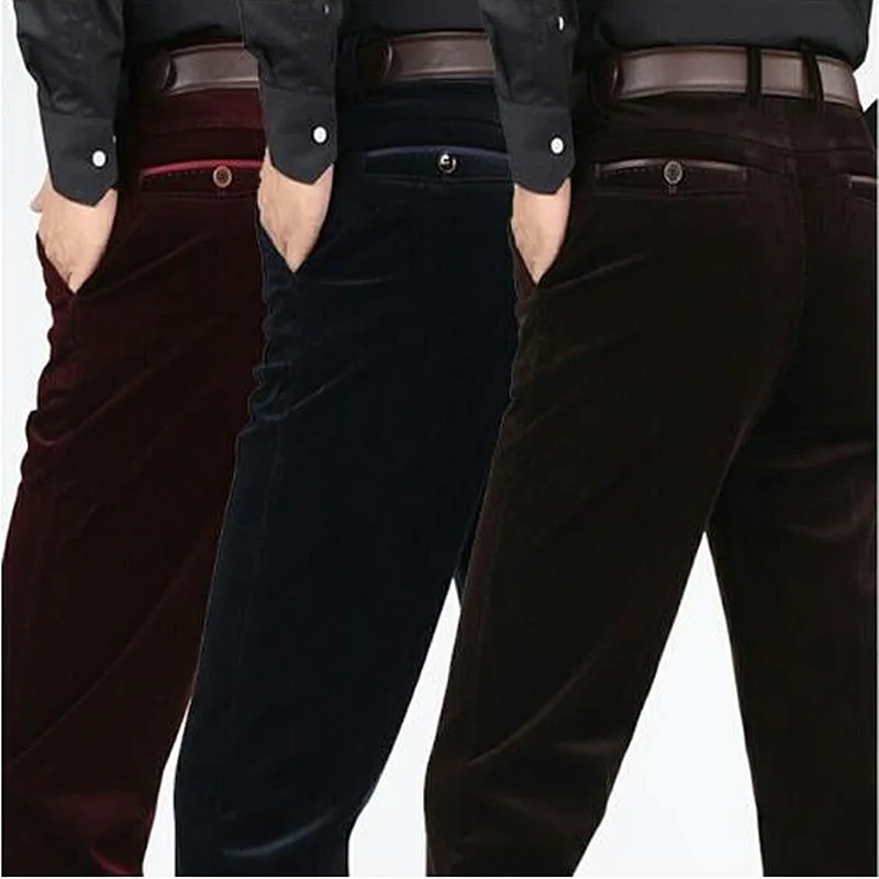 Corduroy pants loose middle-aged men middle-aged men dad installed in autumn and winter 2017 men's casual pants corduroy 31-40 Corduroy pants loose middle-aged men middle-aged men dad installed in autumn and winter 2017 men's casual pants corduroy 31-40