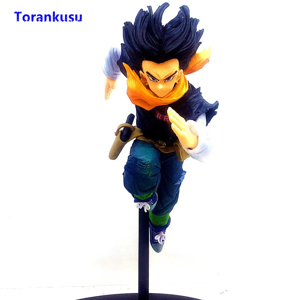 Dragon Ball Z Android 17 Lapis BWFC Action Figure PVC Dragon Ball Figure Hot Toys DBZ Model Gift Children Figura Figma Doll XP