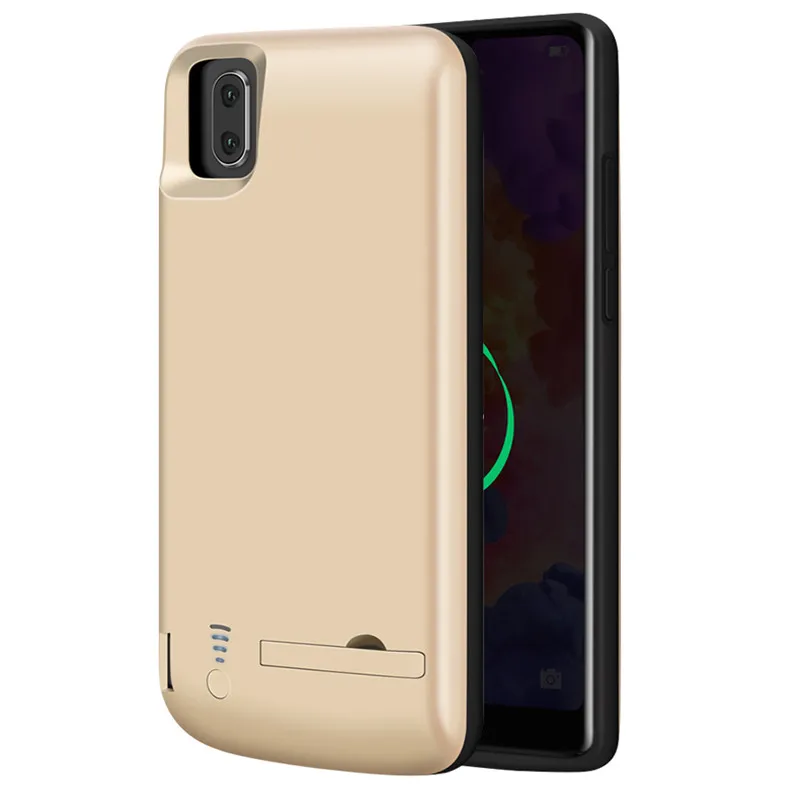 

Luxury Power Bank Case Smart Backup Battery External Battery For Huawei P20 P20 Pro 5000 mAh 6500 mAh With Invisible Bracket